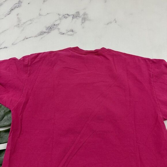 Pyramid Creations Vintage 90s Luxor Las Vegas Graphic Tee Size L Pink Egyptian - Picture 8 of 9